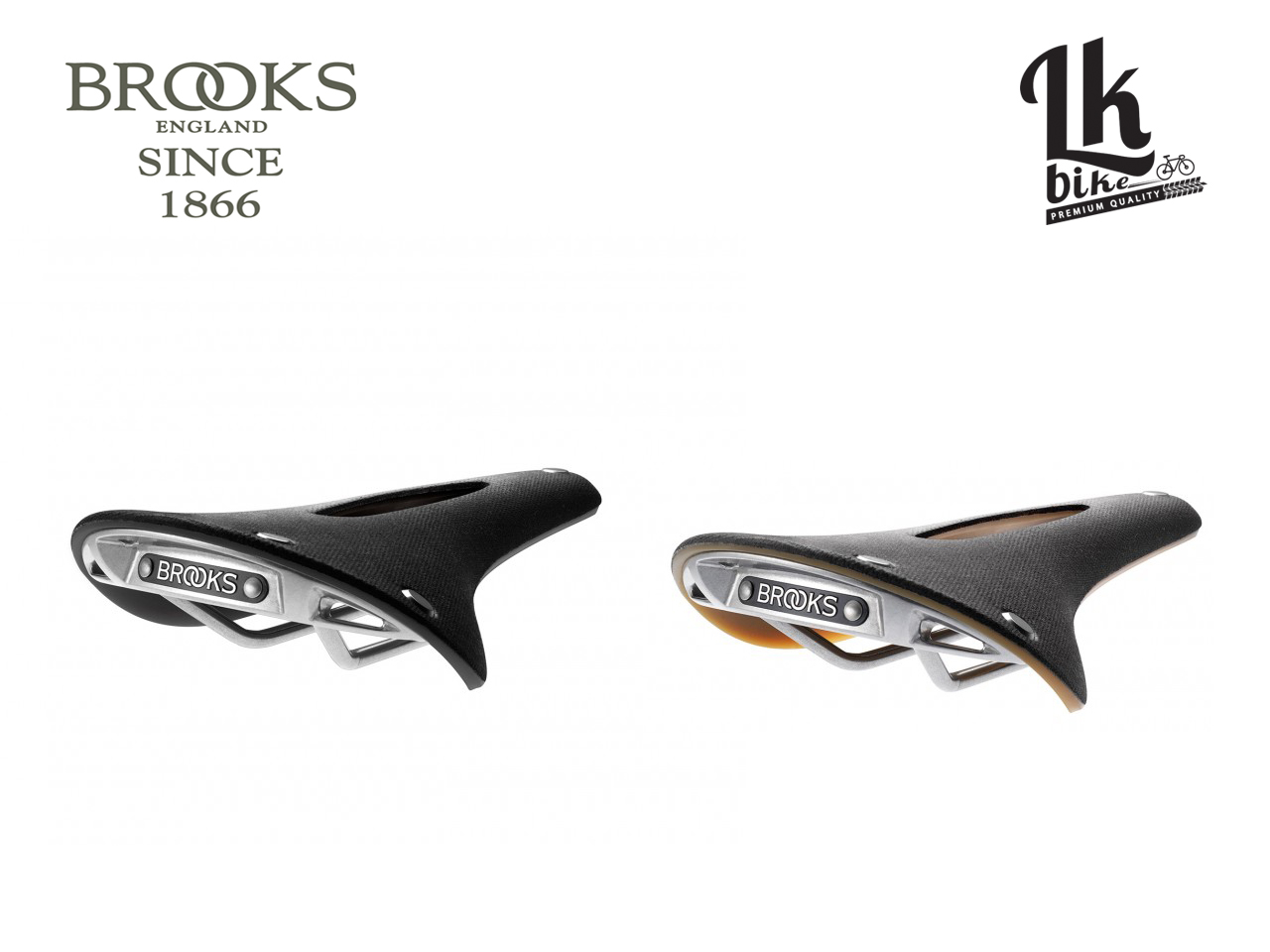 Brooks C17s Slate ブラックキャンバスサドル 【公式通販】